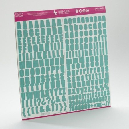 Pegatinas Basi'Decos Les Alfabetos