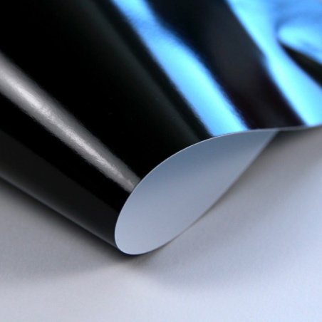 Negro brillo - Paquete de 5 hojas - 30x30cm - Negro