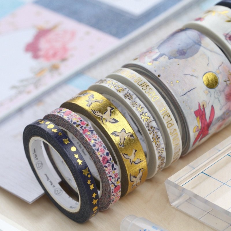 10 rouleaux - Masking Tape du Petit Prince