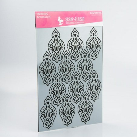 Plantilla decorativa grande Basi'Motifs - Barroco