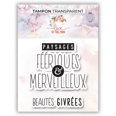2 tampons - Beautés givrées