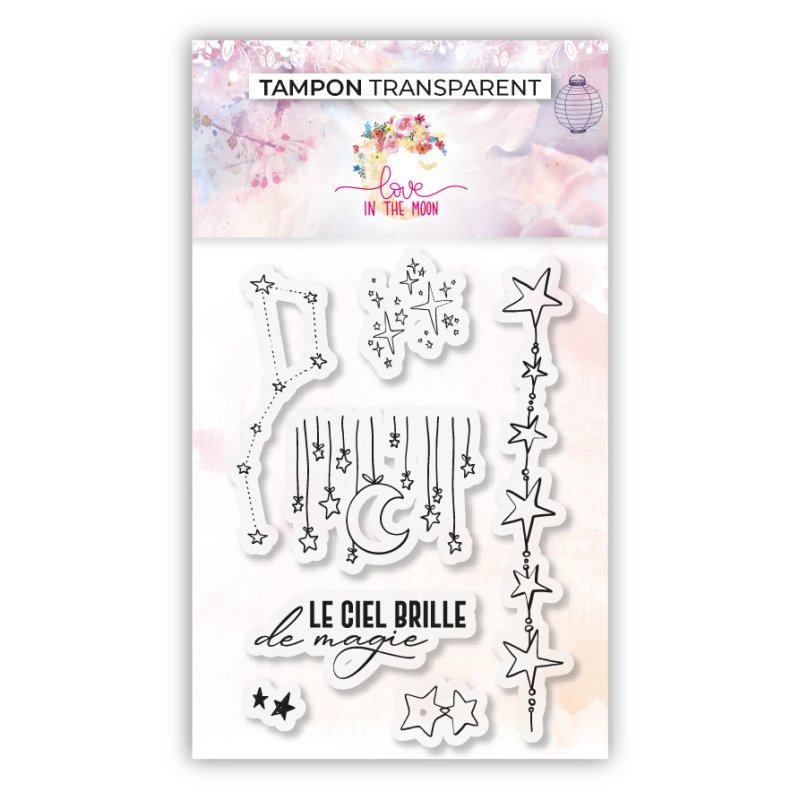 7 tampons - Le ciel brille de magie