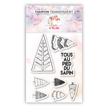 8 tampons - Tous au pied du sapin