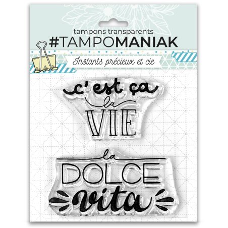 Set de tampons clear Dolce...